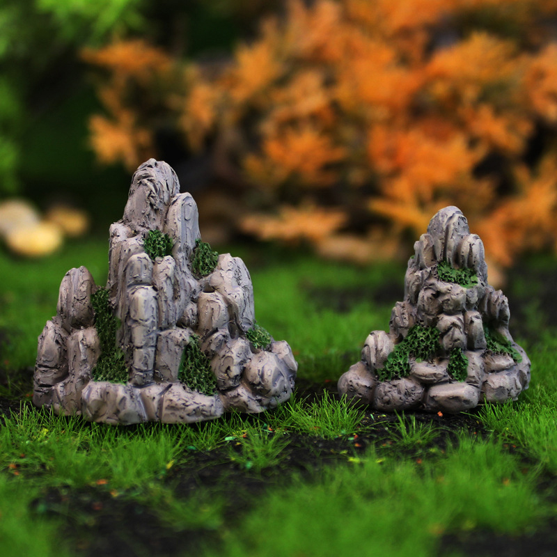 Aquarium Fish Small - Mini górska miniaturowy sztuczny kamień sztuczne