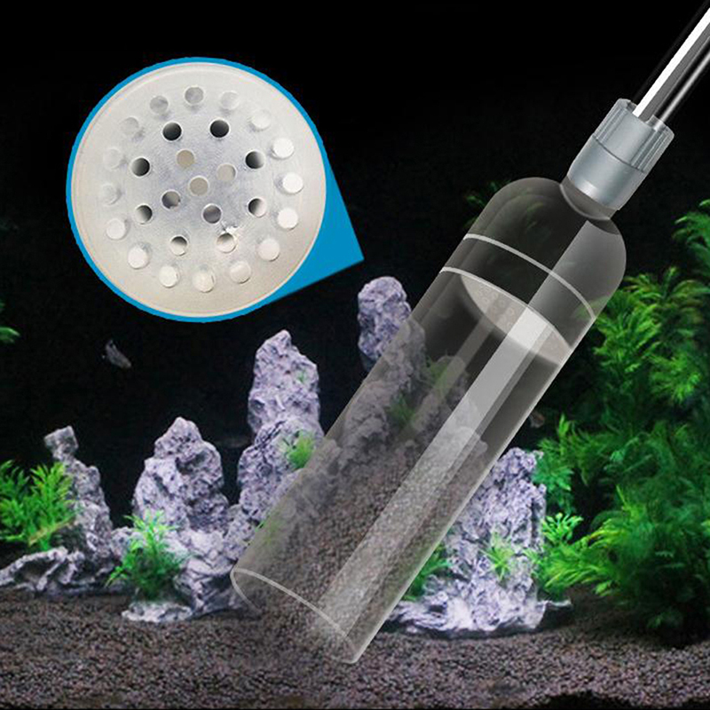Gravel Vacuum Cleaner - 1 szt. Półautomatyczny akwarium czysty próżniowy