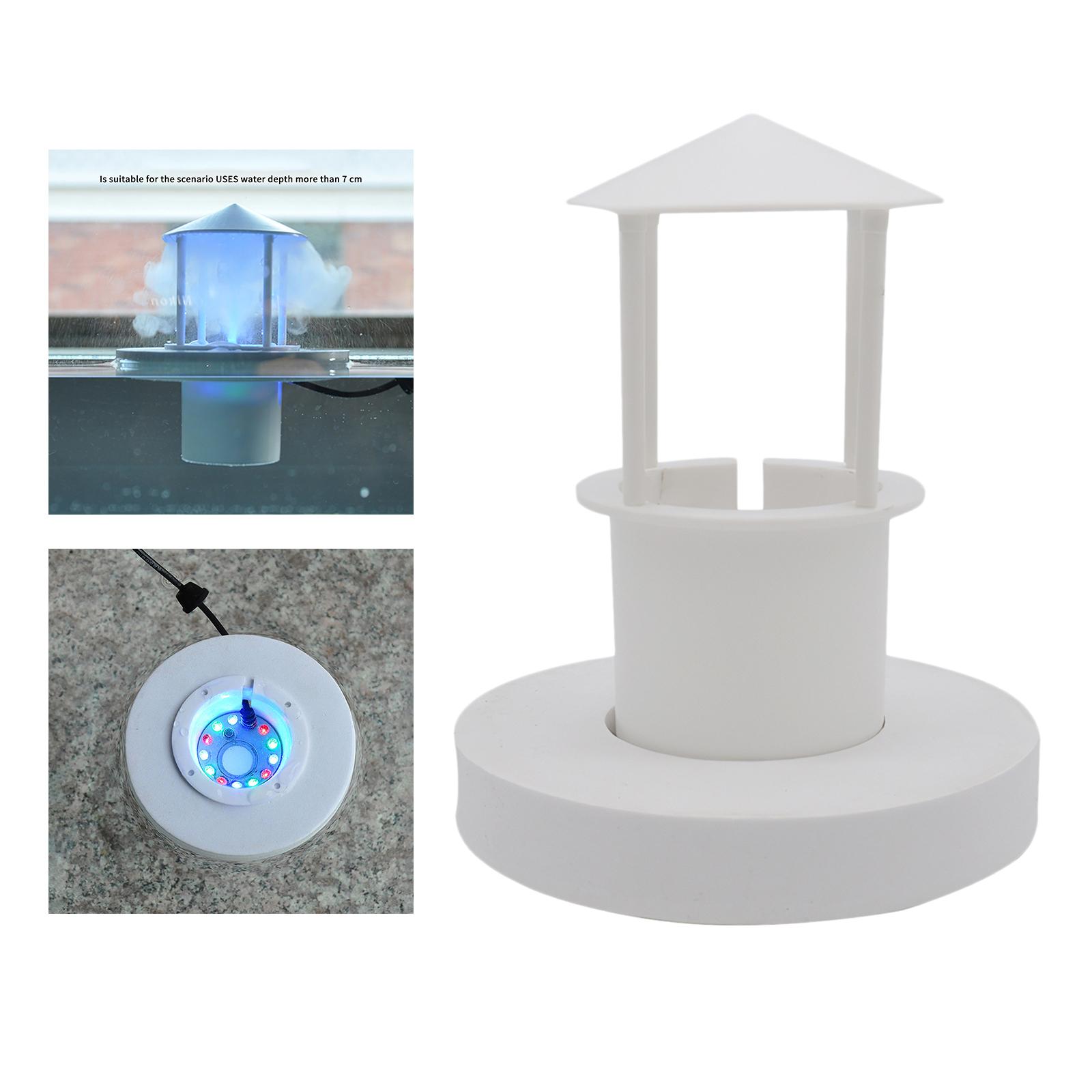 Aquarium Fish Small - Mała lampka LED, ultradźwiękowy rozpylacz mgły,