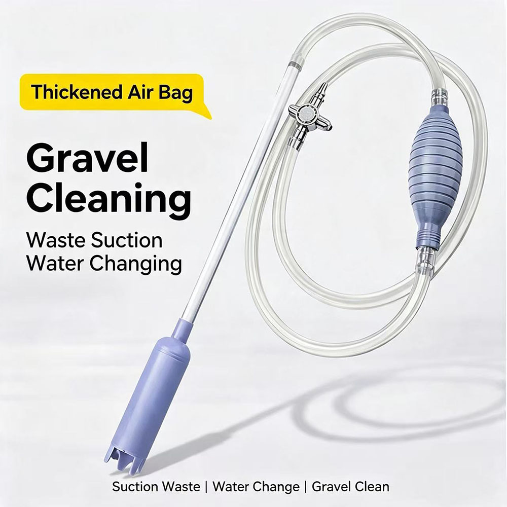 Gravel Vacuum Cleaner - Syfon do czyszczenia żwiru akwariowego, zmieniacz