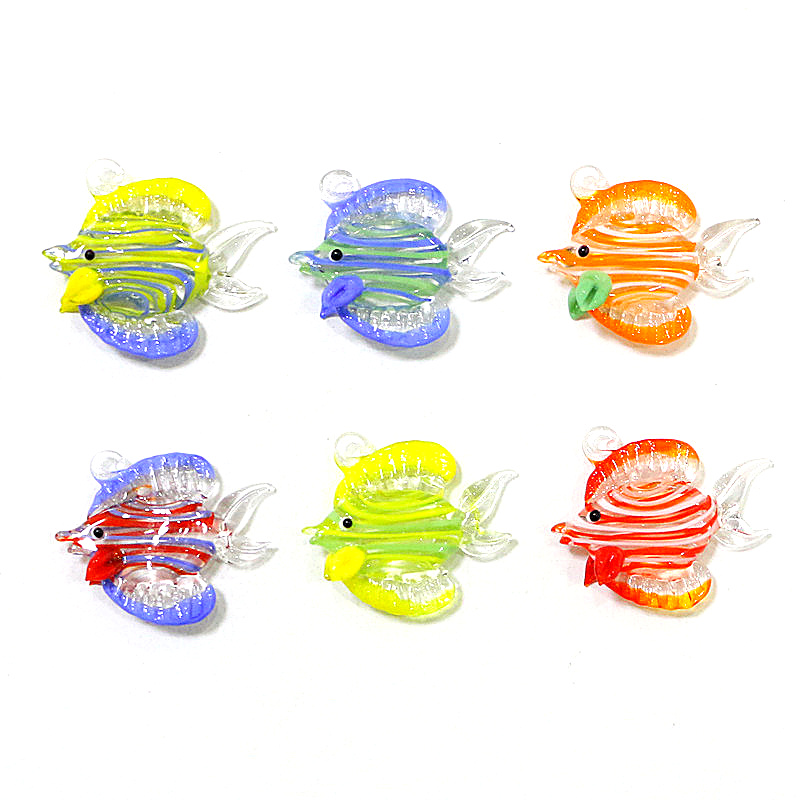 Aquarium Fish Small - 2 Pack Ręcznie robione Tropical Fish