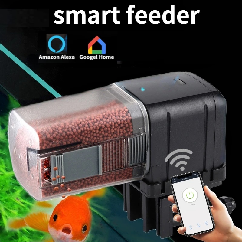 Aquarium Fish Auto Feeder - Automatyczny karmnik dla ryb WiFi, inteligentne