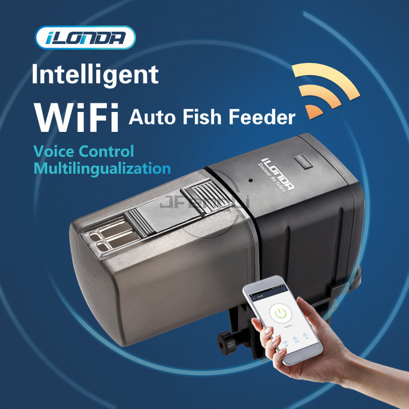 Aquarium Fish Auto Feeder - Ilonda inteligentna aplikacja Wifi karmnik dla