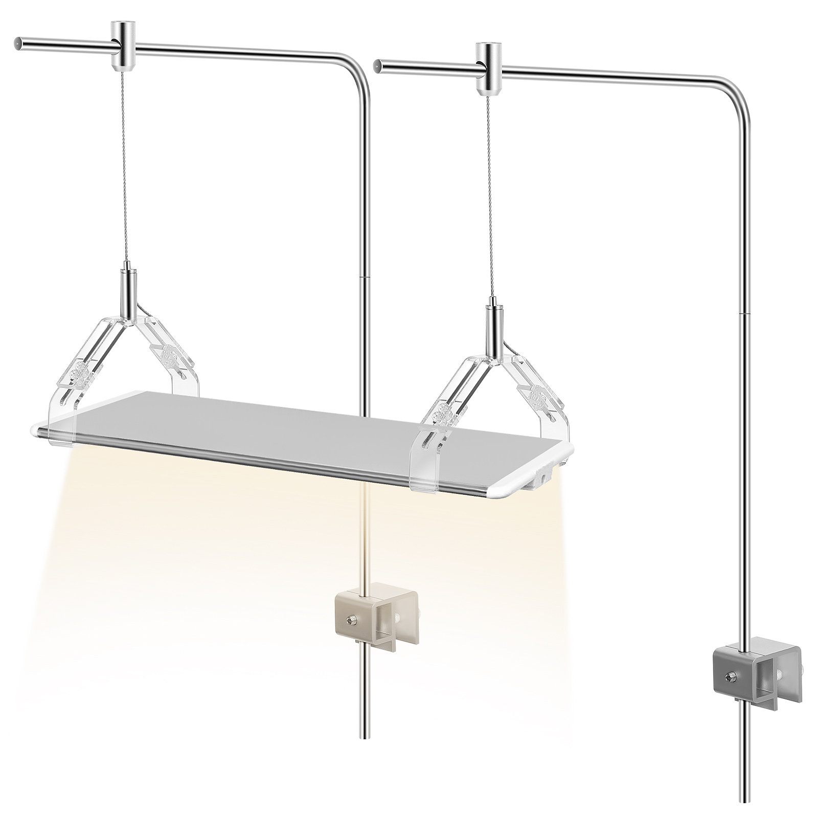 2 szt. Uchwyty do lamp akwario – Aquarium Fish Elevator recenzja i cena