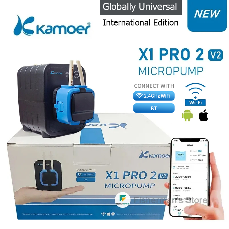 Kamoer X1 PRO 2 V2 Bluetooth W – Aquarium Fish Quarantine recenzja i cena