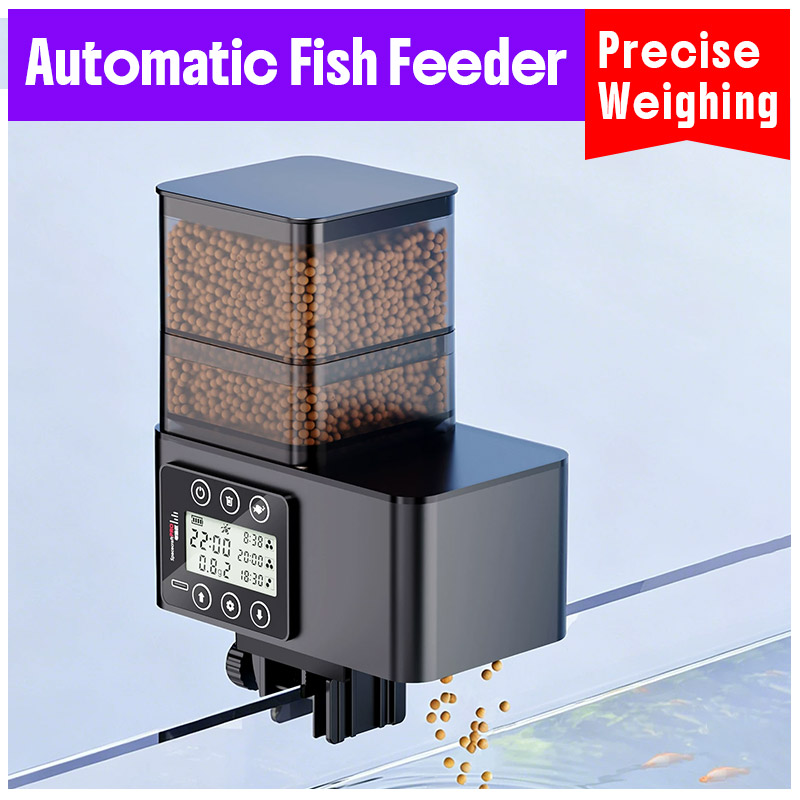 Inteligentny, precyzyjny podaj – Aquarium Fish Auto Feeder recenzja i cena