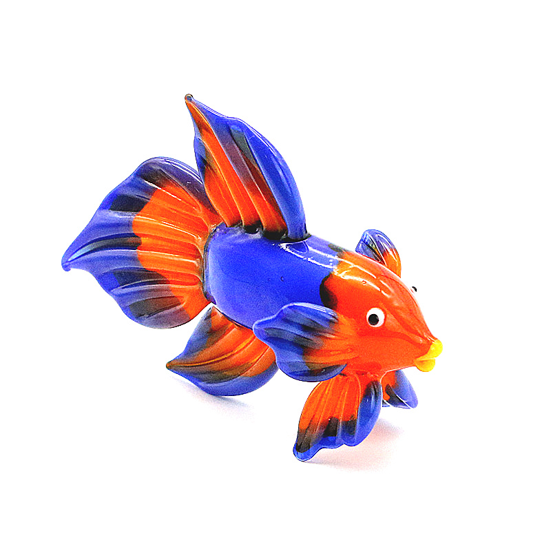 Pomarańczowa szkło Murano trop – Aquarium Fish Small recenzja i cena