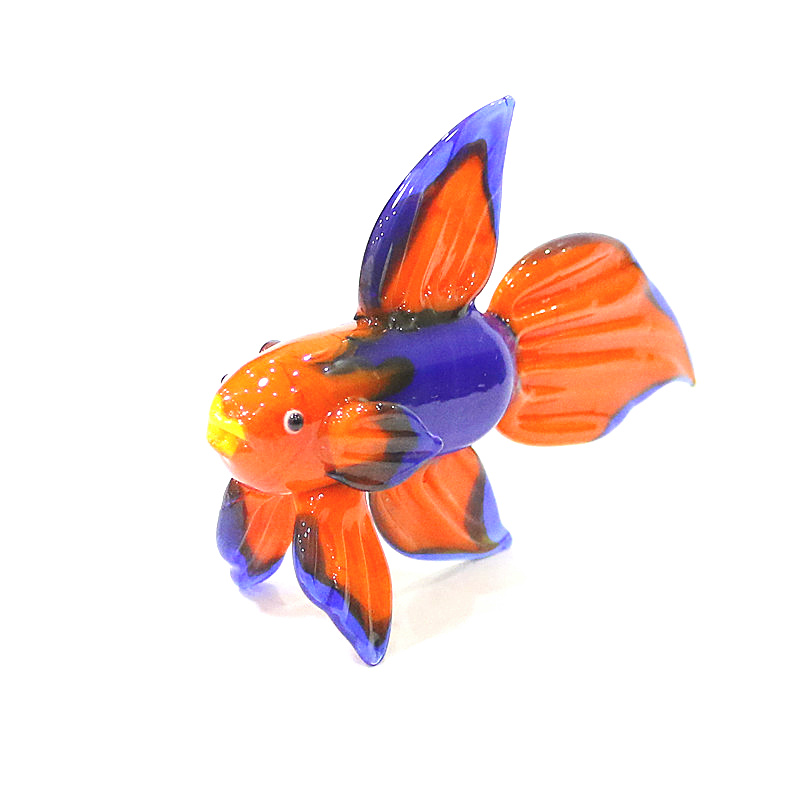 Pomarańczowa szkło Murano trop – Aquarium Fish Small recenzja i cena
