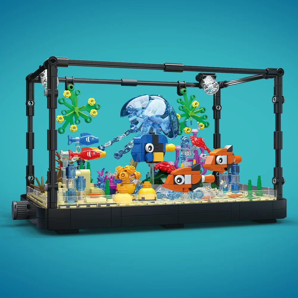 Zestaw klocków do budowy akwar – Aquarium Fish Farm recenzja i cena