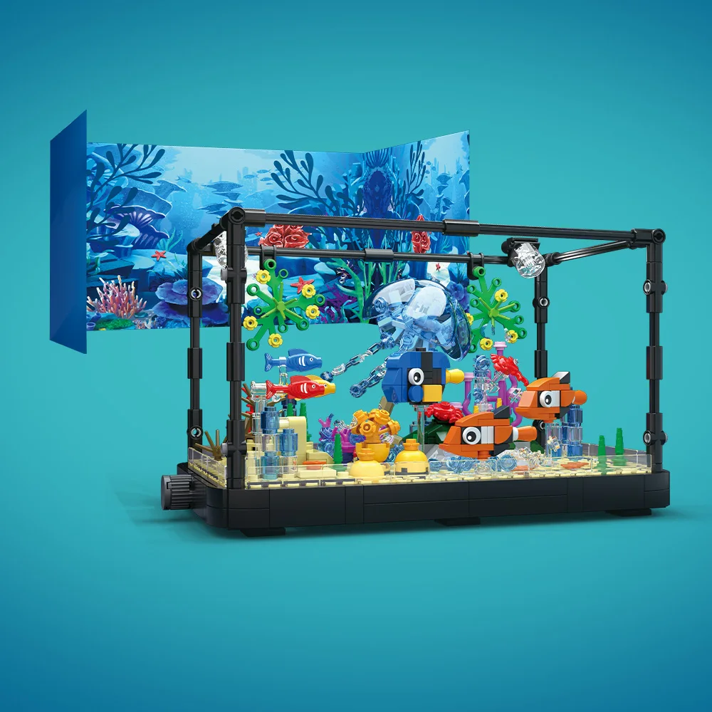 Zestaw klocków do budowy akwar – Aquarium Fish Farm recenzja i cena