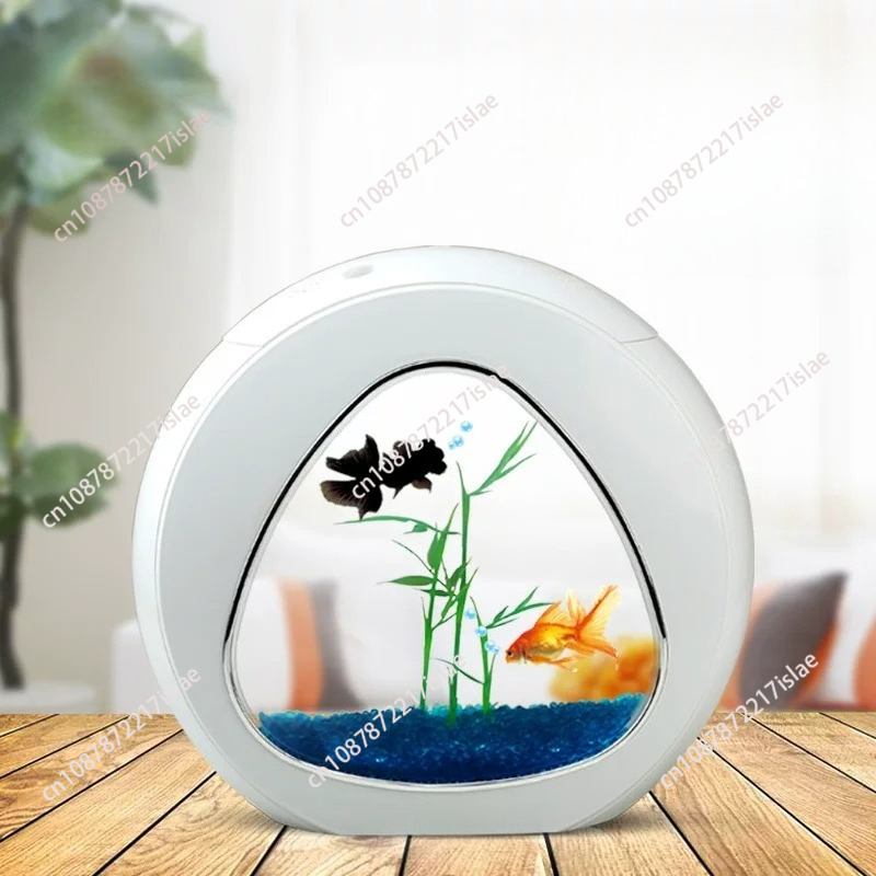 Małe akrylowe akwarium na biur – Aquarium Fish Small recenzja i cena
