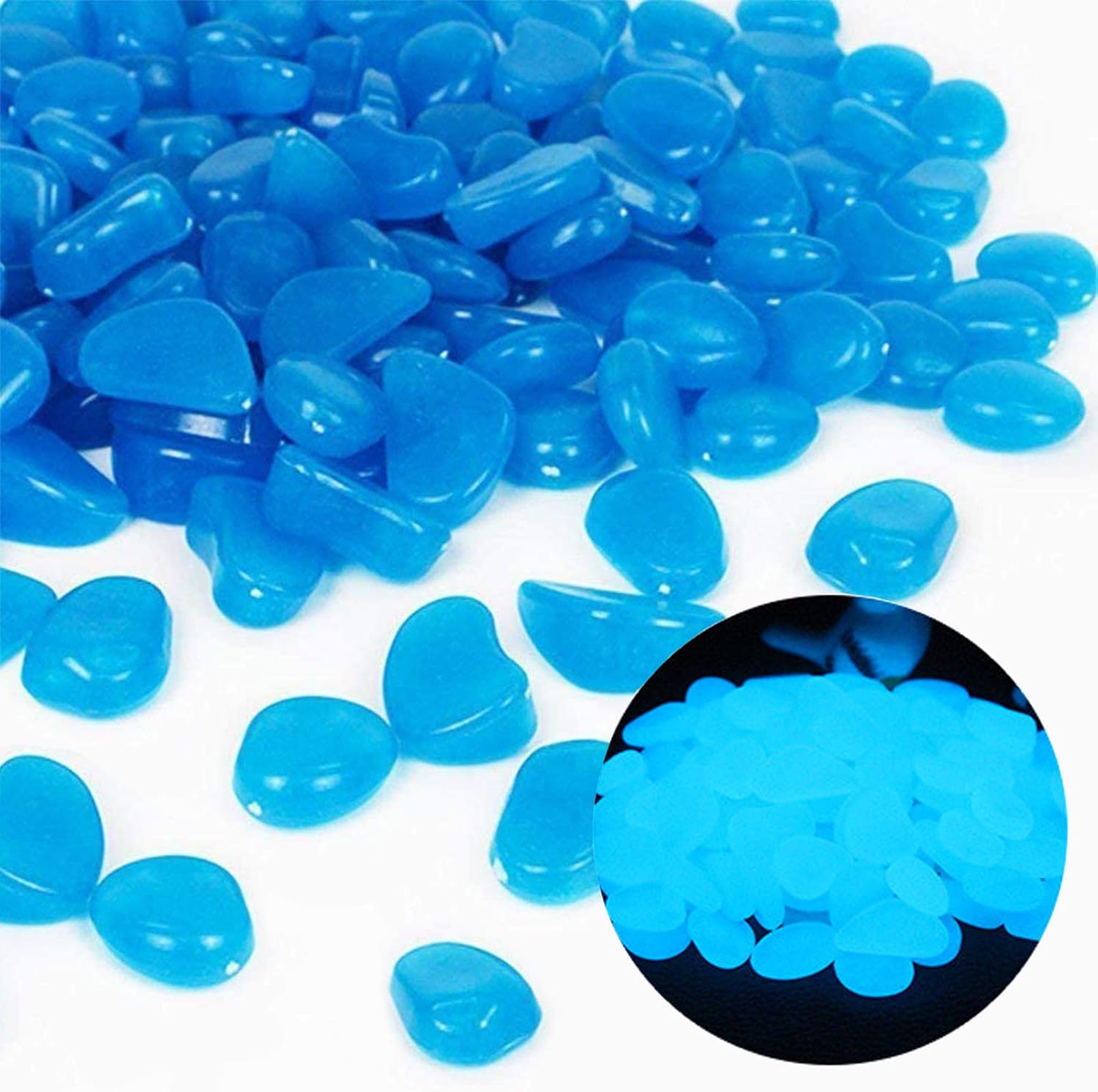 Fish Tank Rocks Glow Blue Pebb – Aquarium Fish Farm recenzja i cena