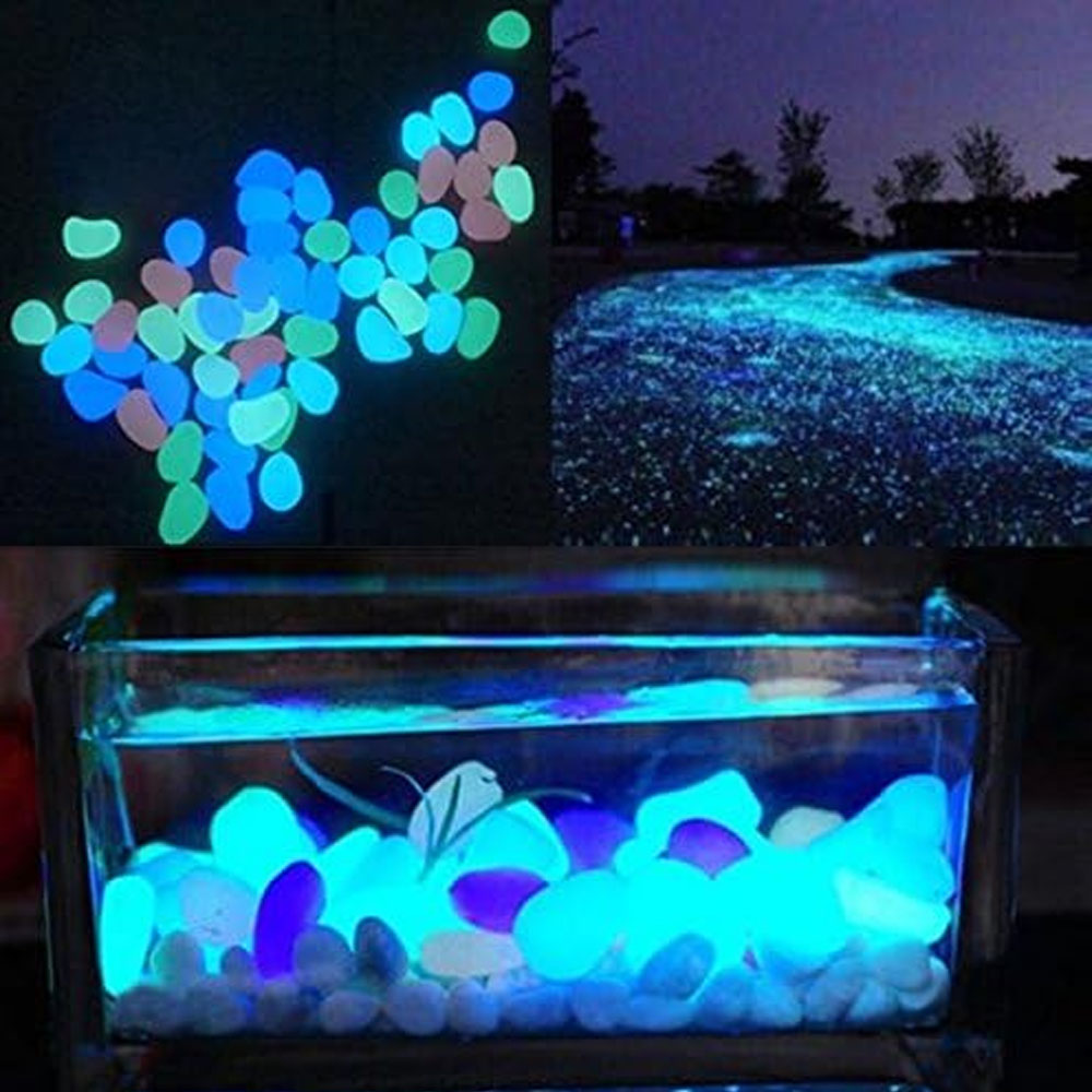 Fish Tank Rocks Glow Blue Pebb – Aquarium Fish Farm recenzja i cena