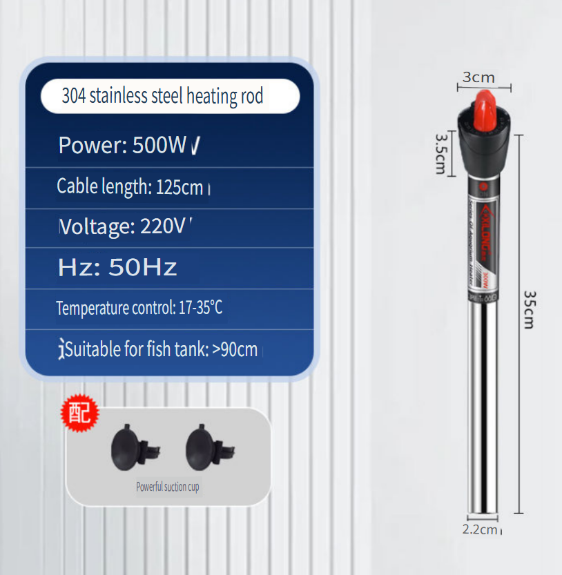 Grzałka do akwarium ze stali n – Aquarium Heater Submersible recenzja i cena