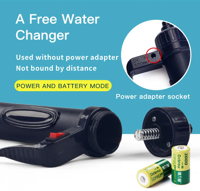 Elektryczna pompa syfonowa do  – Gravel Vacuum Cleaner recenzja i cena