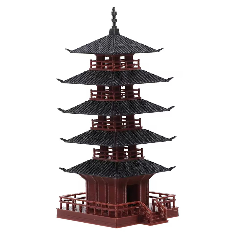 Miniaturowa Pagoda Statuetka M – Aquarium Fish Small recenzja i cena