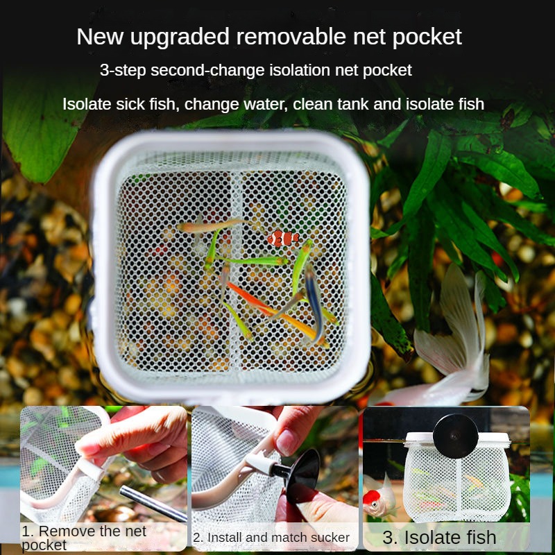 Akwarium 3D Fish Fishing Net z – Aquarium Fish Net Small recenzja i cena