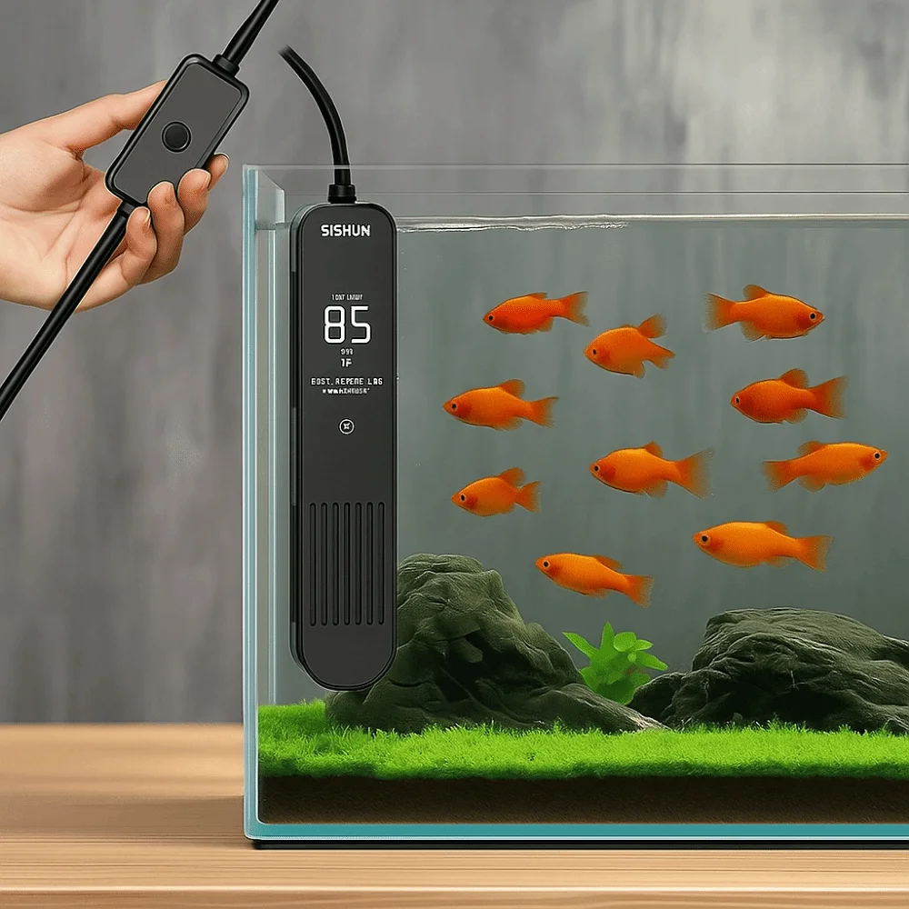 Wyświetlacz LCD 20-35 ° Cyfrow – Aquarium Heater Submersible recenzja i cena